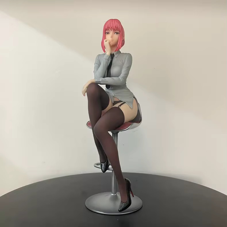 Bandai Chainsaw Man Makima Figur, Sitzend, 25cm, Einzelfigur - Bild 2