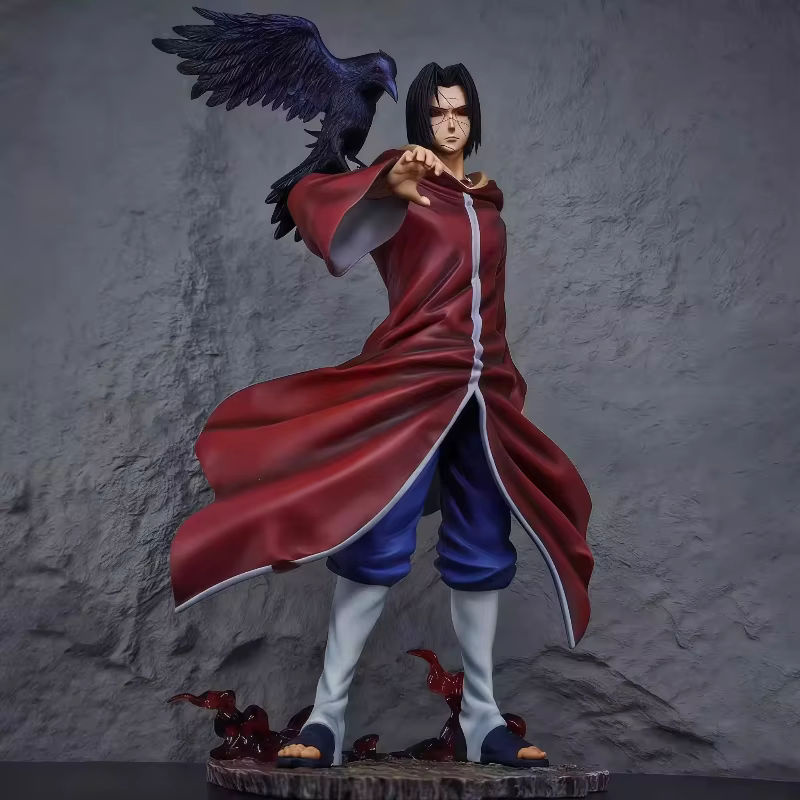 Bandai Naruto Uchiha Itachi Figur Edo Tensei Statue aus Kunststoff in Rot, Höhe: 30 cm - Bild 2