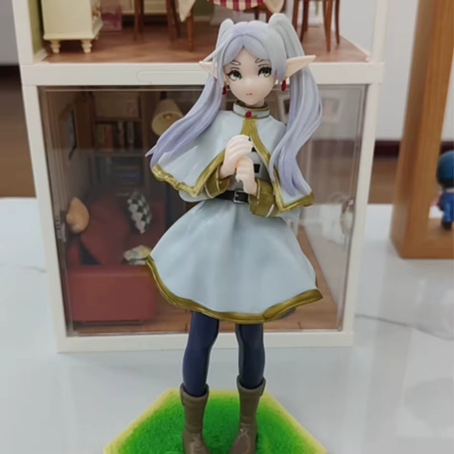 Bandai Hot Frieren Figur, Anime-Actionfigur, sitzende Leseposition - Bild 4