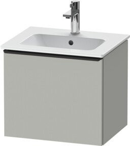 Duravit Waschtischunterschrank D-Neo in Schwarz und Grau, B/T/H: 51 x 40,2 x 44 cm - Bild 1