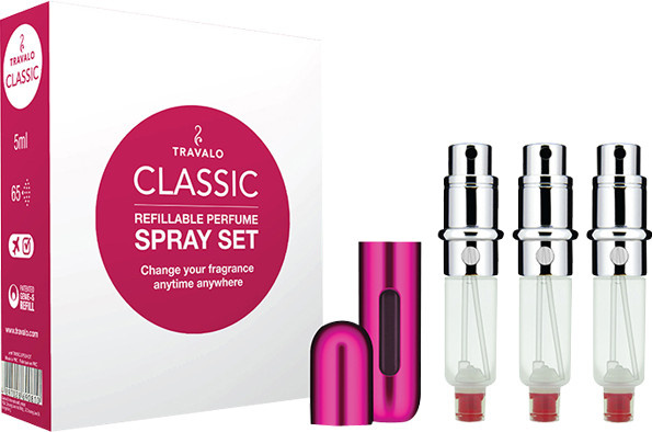 Travalo Classic Set, Wiederauffüllbare Hülle, 3 Patronen, Unisex - Bild 1
