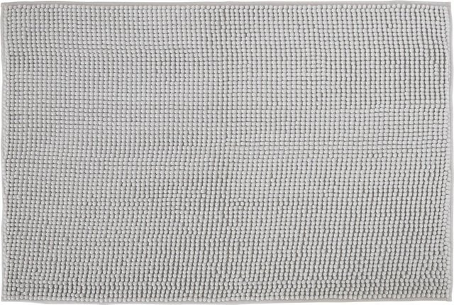 Modern Living Badematte Nelly in Silber und Grau, rutschfest und waschbar, Breite: 60 cm, Tiefe: 90 cm - Bild 1