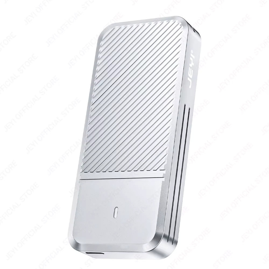 JEYI Aluminium SSD Gehäuse für MacBook Air und Pro 2013–2017, USB-C 20 Gbit/s NVMe Adapter in Silber, unterstützt bis zu 4 TB - Bild 1