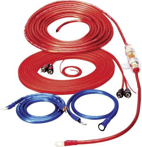 Sinuslive KS-10 Car HiFi Endstufen-Anschluss-Set 10mm², rot - Bild 1
