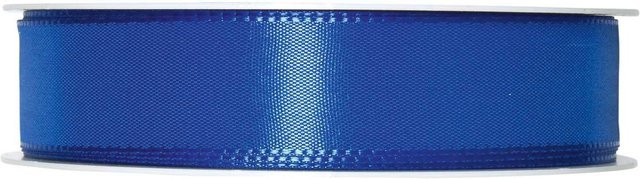 Halbach Taftband aus 100% Polyester in Blau, Breite: 2,5 cm, Länge: 5 m - Bild 1
