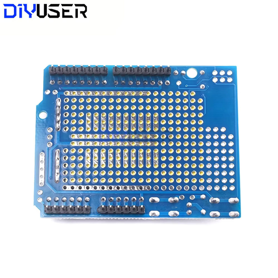 DIYUSER UN0 Proto Shield Erweiterungsboard-Kit SYB-170 mit Mini-Steckbrett in Blau für Elektronik-Prototypen - Bild 2