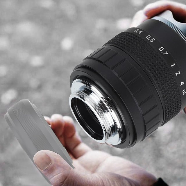 Igeteck CCTV Objektiv 50mm f/1.4 für Fotografie und Kamera in Grau - Bild 1