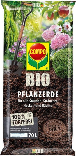 Compo Bio Pflanzerde torffrei 70 l - Bild 1