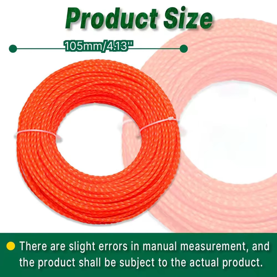 Skeyo Nylon-Schneidfaden in Orange, 3,0 mm x 15 m Rasenmäher-Zubehör - Bild 3
