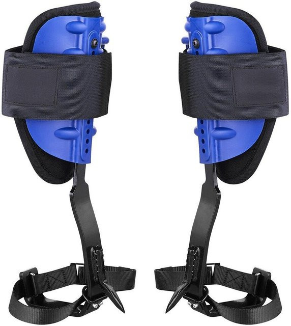 Buying Solutions MB Baumkletterspikes Set in Blau mit höhenverstellbarer Kletterausrüstung, Gurten, Hüftgurt und robusten Stahl-Klettersporen mit 159 kg Tragfähigkeit - Bild 1