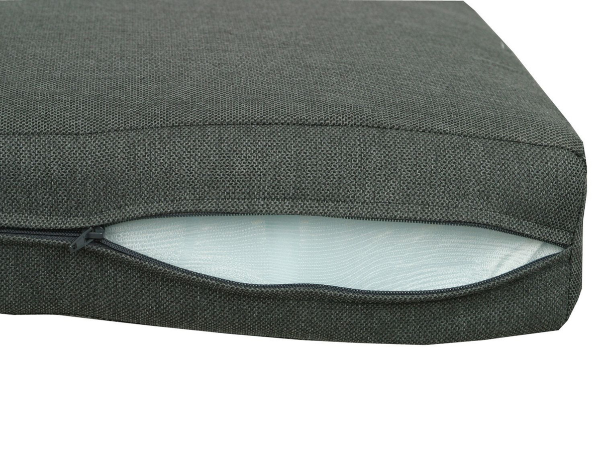 GO-DE TEXTIL Loungemöbel Paletten-Kissen 2-teilig wasserabweisend Anthrazit - Bild 2
