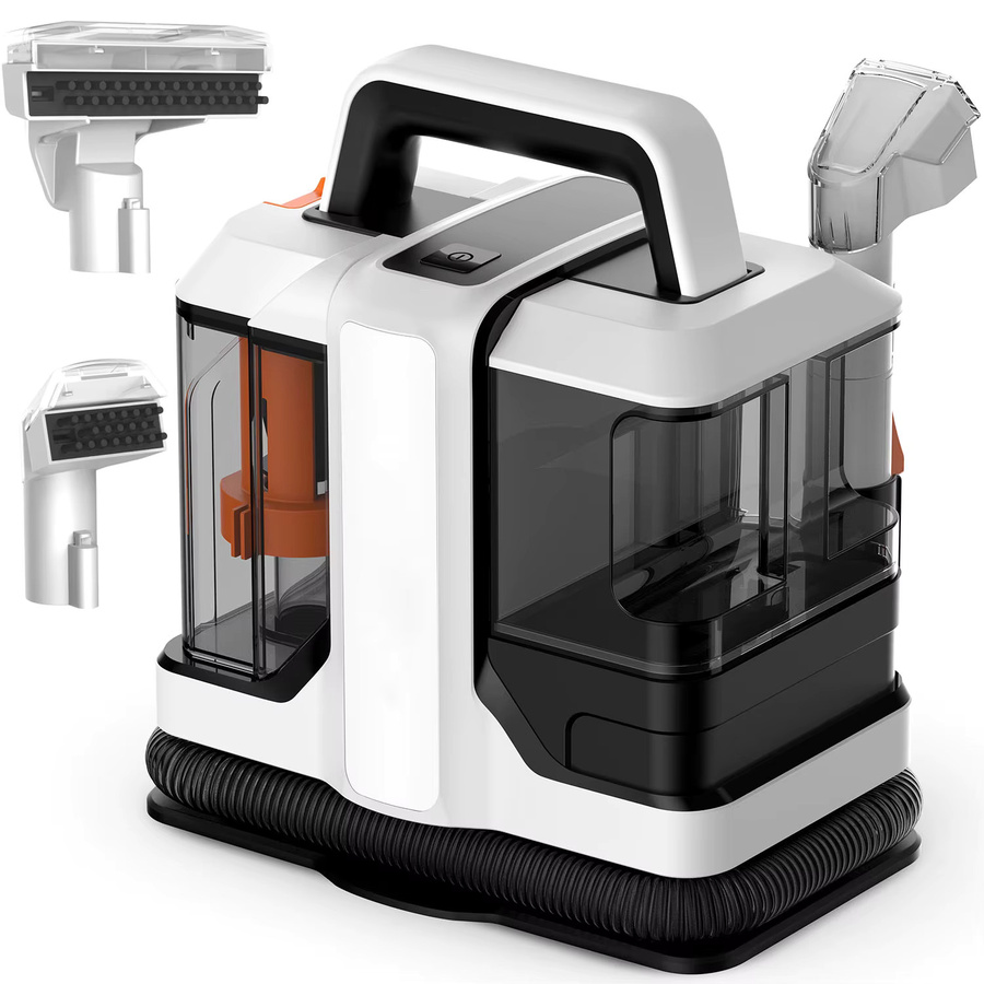 WUIETI Intelligente Teppichreinigungsmaschine mit automatischer Wasserzerstäubung in Weiß - Bild 6