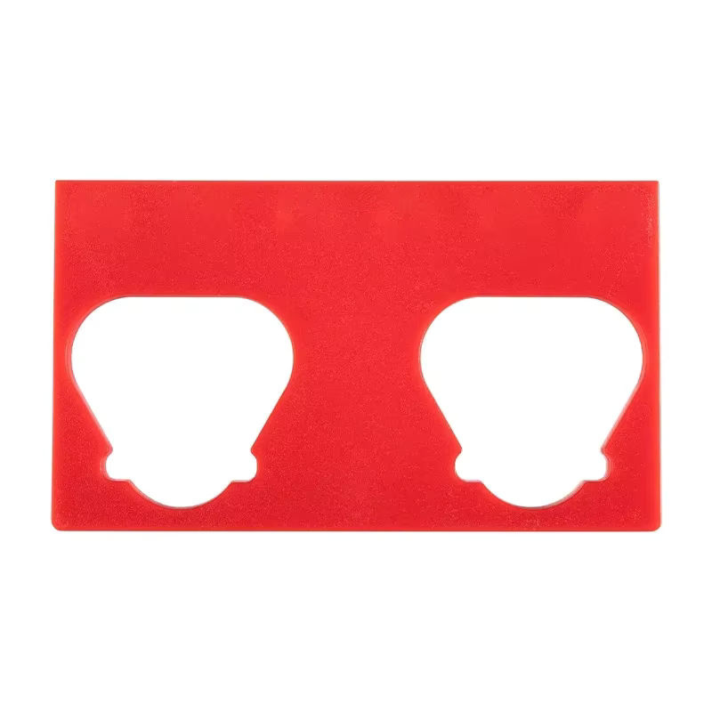 2er-Set Batterie Halter Wandhalterung für Milwaukee 12V Li-Ion Akkus in Rot - Bild 6