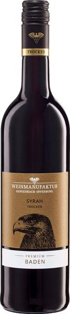 Weinmanufaktur Gengenbach Syrah Rotwein, Baden, 2023, trocken, 0,75 l - Bild 1