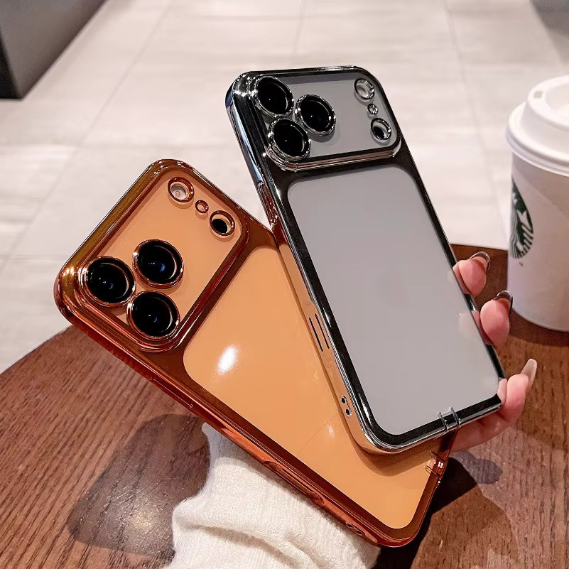 Stoßfeste TPU-Schutzhülle mit Staubschutz für Apple iPhone 12 bis iPhone 17 Pro Max, Transparent - Bild 3