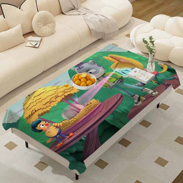 Wasserdichte rechteckige Tischdecke von JMG Household Supplies in Mehrfarbig, B/T: 150 x 240 cm - Bild 1