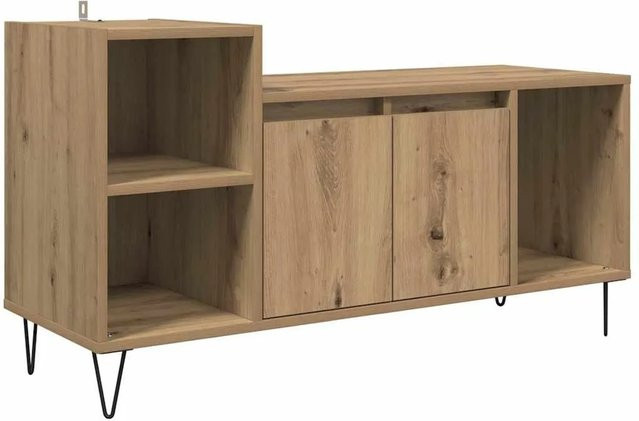 vidaXL TV-Schrank Artisan-Eiche in Braun, B/T/H: 100 x 35 x 55 cm - Bild 1