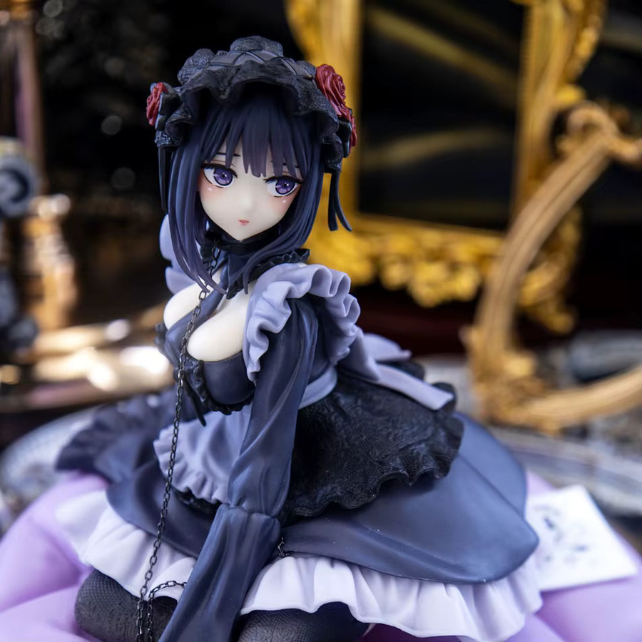 My Dress-Up Darling Kitagawa Marin Action Figur, Black Maid Outfit, Schwarz - Bild 4