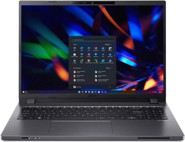 Acer TravelMate P2 16 TMP216-51-G2-TCO Laptop in Stahlgrau mit Intel Core 5 120U, 16GB RAM, 512GB SSD NVMe und 40,6 cm IPS Display - Bild 1