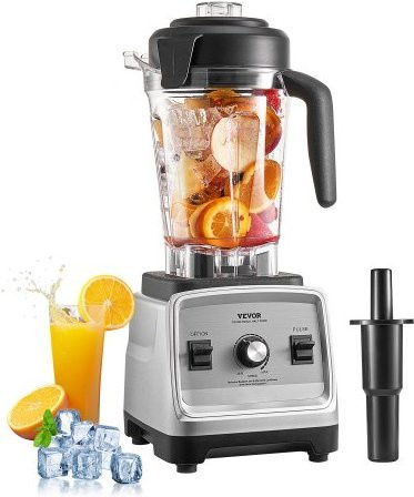 VEVOR Profi-Standmixer mit 1600W Motor für Smoothies, Milkshakes und Säfte, 2,5 l Fassungsvermögen - Bild 1
