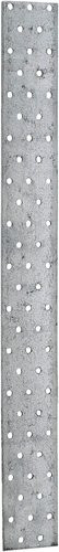 Connex Lochplattenstreifen aus verzinktem Zink in Silber, 1 Stück - Bild 1