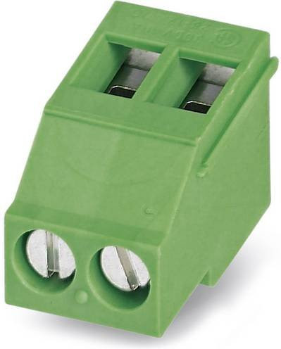Phoenix Contact 1712041 Schraubklemmblock 2.50 mm² Polzahl 4 Grün 50 Stück - Bild 1