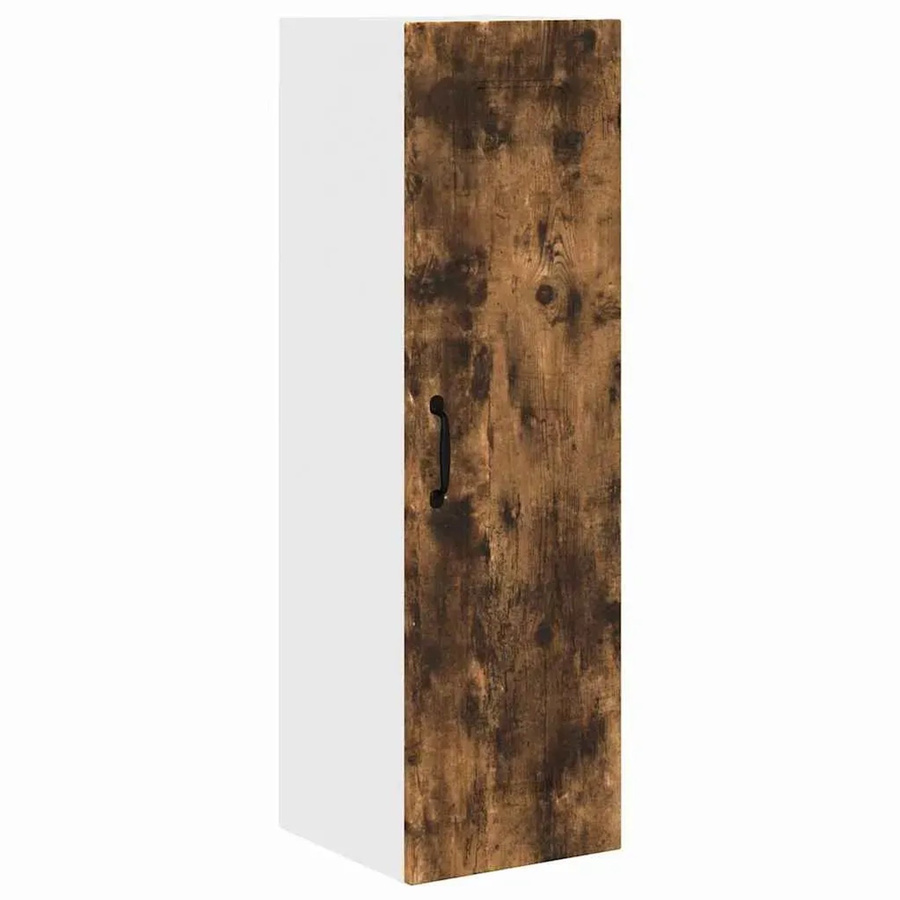 vidaXL Küchenwandschrank mit Regal in Geräucherte Eiche, B/T/H: 30 x 31 x 100 cm - Bild 2