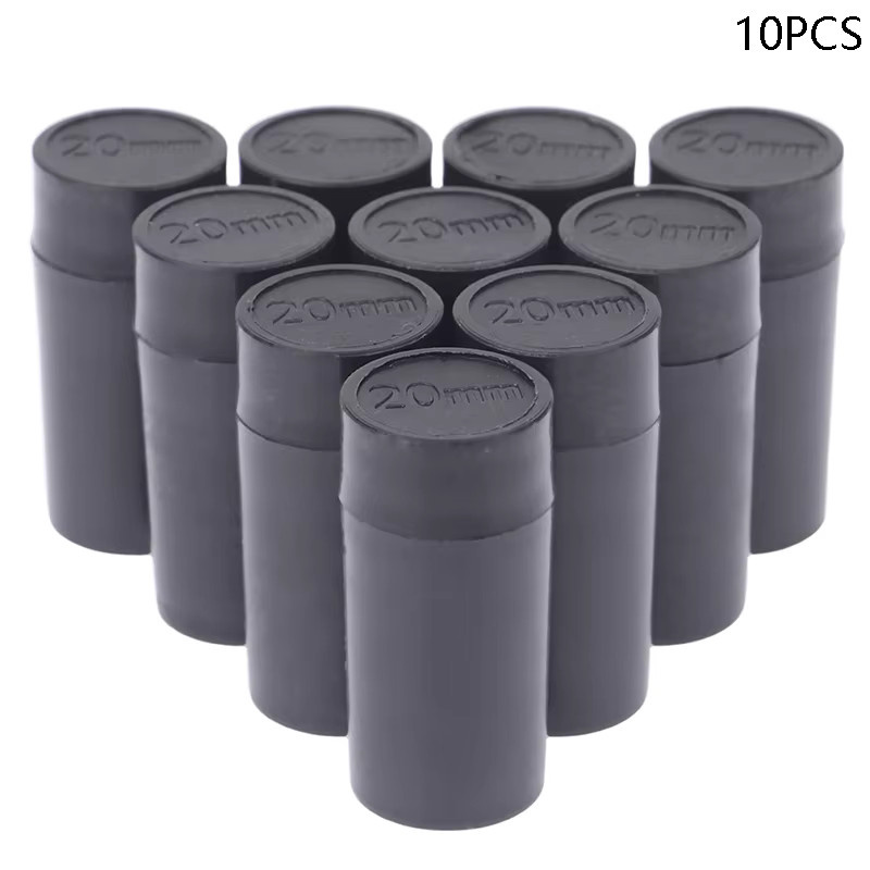 10 Stück Preisetiketten-Nachfüllrollen 18/20mm in Schwarz für MX6600 und MX5500 Markierungs- und Preisauszeichnungsgeräte - Bild 1