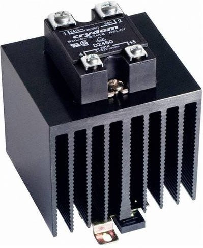 Crydom Halbleiterrelais HS122DR-HD6050 Schwarz - Bild 1