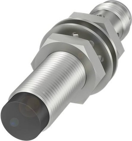 Balluff Induktiver Näherungsschalter BES M12MF1-POC10F-S04G BES02WP, PNP Öffner, Silber, Durchmesser: 12 mm, Länge: 60 mm - Bild 1