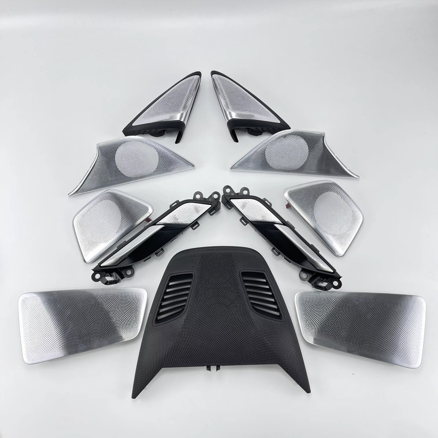 ALOONGACARR Upgrade LED-Beleuchtungsabdeckung Lautsprecher-Kit für BMW G30 G31 mit Hochtönern, Mitteltönern und Subwoofer für HiFi Stereo Auto-Audioanlage - Bild 2