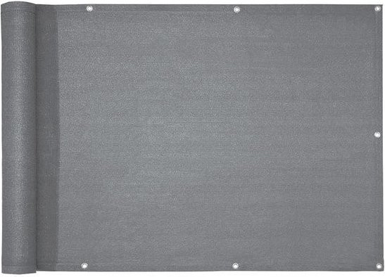 casa pura Balkonsichtschutz grau B/H: 90 x 500 cm - Bild 1