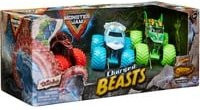 Monster Jam Charged Beasts 3er-Pack Spin Master Spielfahrzeuge Drachen im Maßstab 1:64 - Bild 1