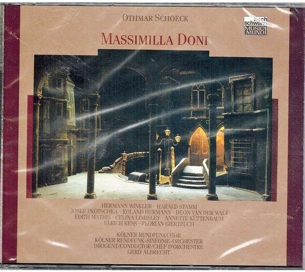 Othmar Schoeck - Hermann Winkler von Massimilla Doni, CD - Bild 1