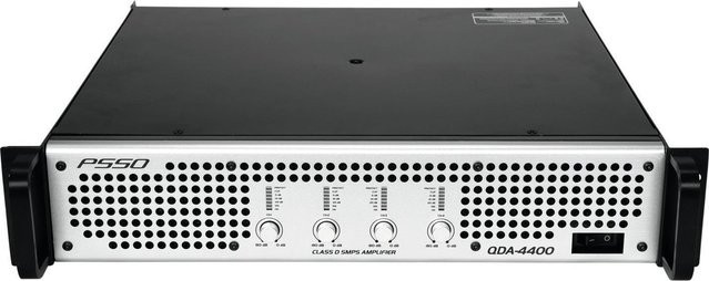 PSSO QDA-4400 4-Kanal-Endstufe in Silber - Bild 1