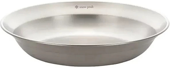 Snow Peak Dinner Plate aus Aluminium in Silber - Bild 1