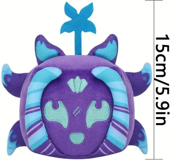 Yiran toy Blox Fruits Lila Fuchs Plüschtier, ab 3 Jahren - Bild 1