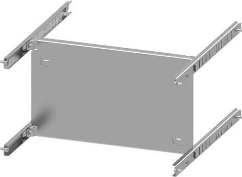 Siemens SIVACON S4 Montageplatte, Farbe: Silber, H x B: 20 x 40 cm - Bild 1