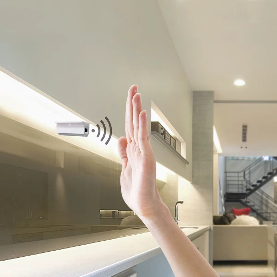Hand Sweep Motion Sensor Schalter DC 12V für LED Streifen in Weiß - Bild 2