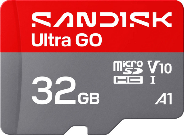 SanDisk Ultra GO microSDHC Speicherkarte 32GB A1 A2 Multicolour - Bild 1