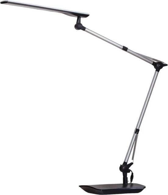 Lindby LED Tischlampe Felipe Modern in Alu-Grau dimmbar mit warmweißem Licht - Bild 1