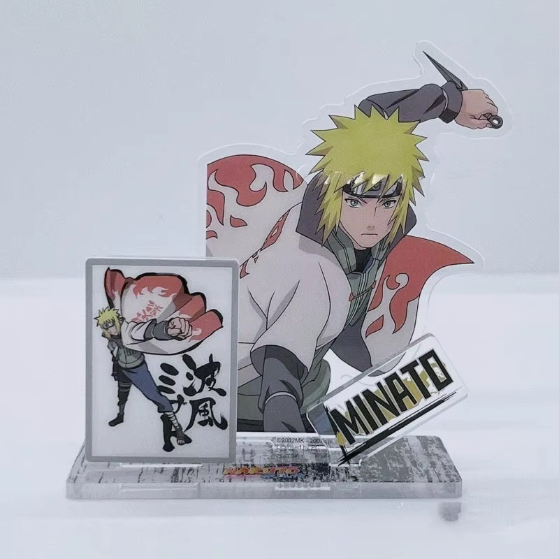 Naruto Uzumaki und Sasuke Uchiha Acryl Tischständer Ornament in Transparent und Multicolor - Bild 2