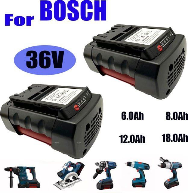 ANKALA Ersatz-Akku 36 V 18000 mAh für Bosch Akku-Elektrowerkzeuge BAT810 BAT840 2607336173 D70771 GBH 36V-LI 36VF-LI - Bild 1