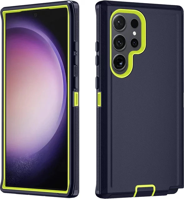 OtterBox Defender Series 3in1 Schutzhülle für Samsung Galaxy S25 Ultra S24 S23 Plus S22 S21 S20 FE Note 20 in Purple - Bild 1
