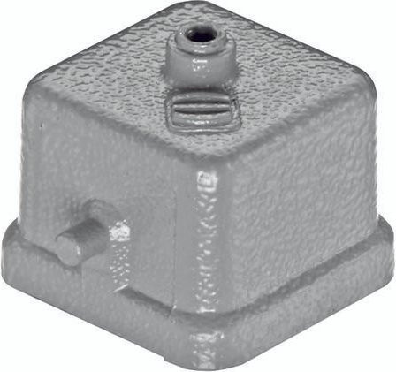 HARTING Abdeckkappe 09200035432 aus Metall in Grau - Bild 1