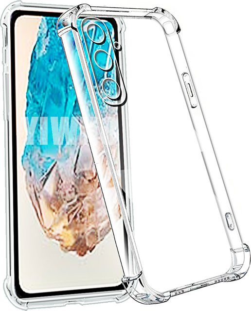 Transparente Airbag Handyhülle für Samsung Galaxy M35 M15 M05 M55 M54 M34 M24 M14 4G 5G stoßfeste TPU Schutzhülle - Bild 1