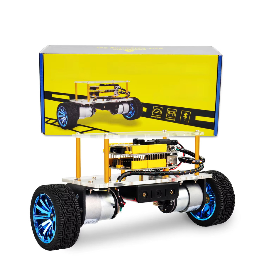Keyestudio STEM selbstausgleichendes Carkit, Arduino-Roboterauto, DIY-Elektronik-Kit, mit APP-Steuerung - Bild 7