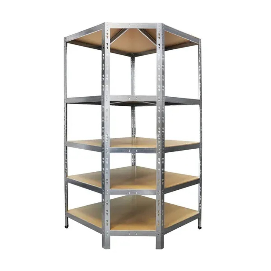 KARAT Eckregal verzinkt H: 180 cm, B: 90 cm, T: 42 cm, Tiefe: 60 cm - Bild 2