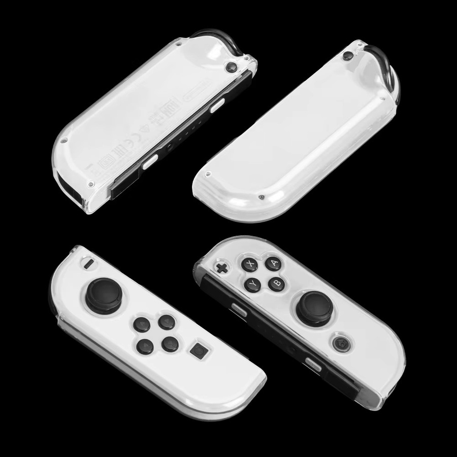 Schutzhülle für Nintendo Switch OLED und Joy-Con in Weiß und Transparent - Bild 4