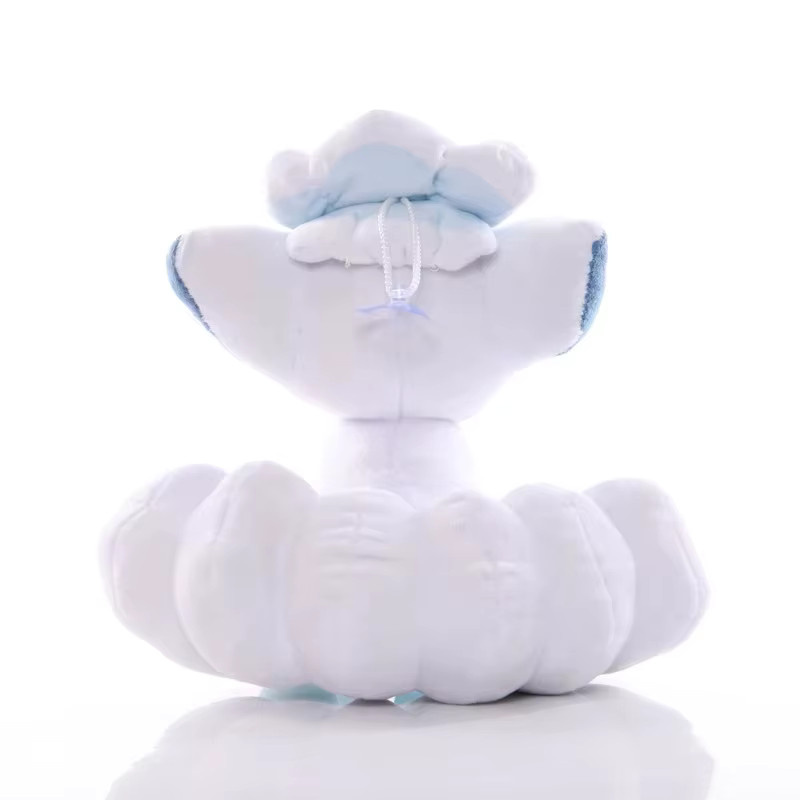 TAKARA TOMY Pokémon Alolan Vulpix Plüschtier, 20 cm, Weiß - Bild 2